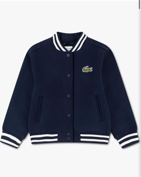 Lacoste Jackets & Blazers - Lacoste preppy boys varsity navy XL jacket